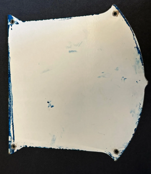 Mobilgas Dated 1947 SSP Pump Plate