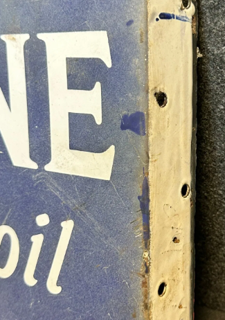 Havoline The Power Oil Indian Refining Co. DSP 1920s Flange Sign