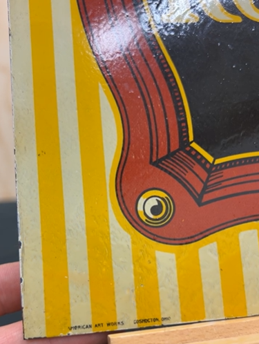 Magnus Root Beer Serving Station DST Flange Sign