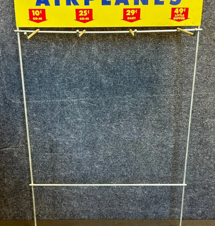 Testors Airplanes Ready To Fly SST Store Display Rack
