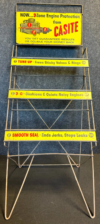 Casite 3-Zone Engine Protector Store Display Product Rack