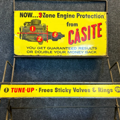 Casite 3-Zone Engine Protector Store Display Product Rack
