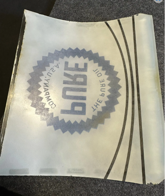 PURE The Pure Oil Co National A-38 Gas Pump Lenses