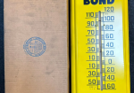 Auto-lite Sta-Ful Batteries with Power Bond SST Tube Thermometer