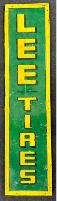 Lee Tires 6′ SST Self Framed Embossed Sign