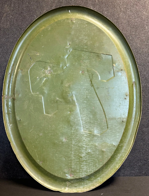 Fresh Up 7up It Likes You 1940s Self Framed 39″ SST Soda Pop Sign