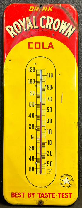 Royal Crown Cola SST Tube Thermometer