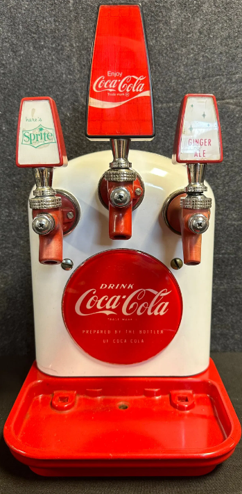 Coca Cola Sprite Ginger Ale Coke Cornelius Tombstone Soda Fountain Dispenser