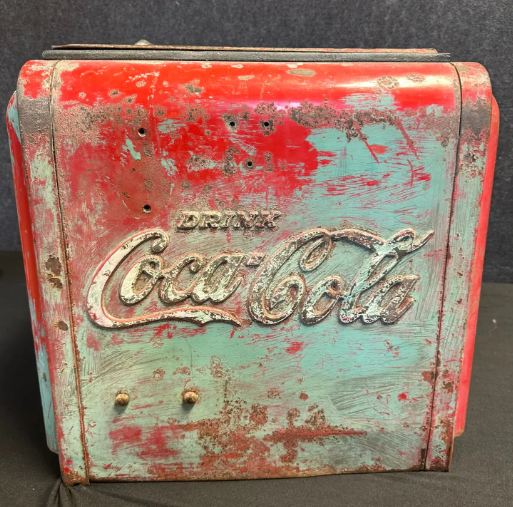Coca Cola Table-Top Cooler Circa. 1940s