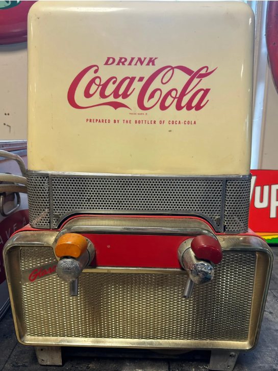 Coca Cola Table-Top Glasco Dual Soda Fountain Dispenser