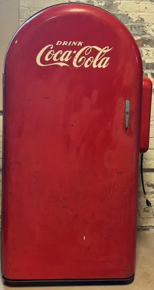 Coca Cola 10 Cent Coke Vending Machine by Jacobs Model 35
