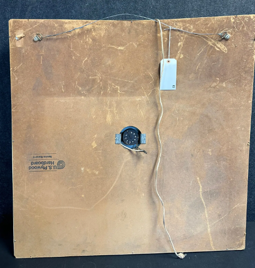 Double Cola Plastic Electric 3’x3′ Embossed Soda Clock