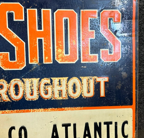 Peters Shoes Diamond Brand Solid Leather Throughout SST Embossed Sign