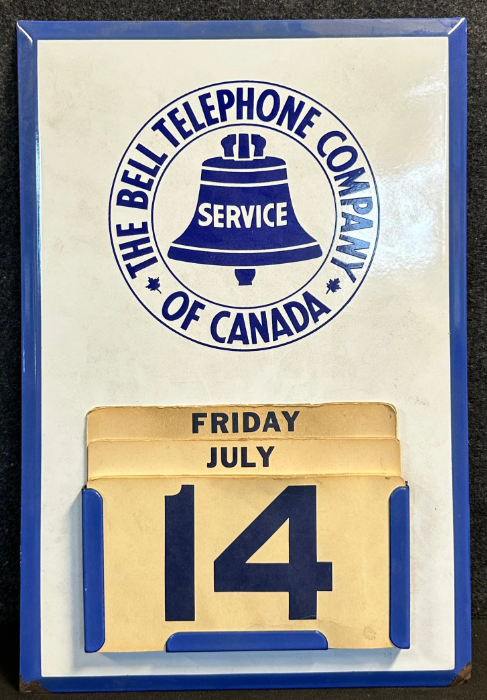 Bell Telephone of Canada SSP Perpetual Calendar