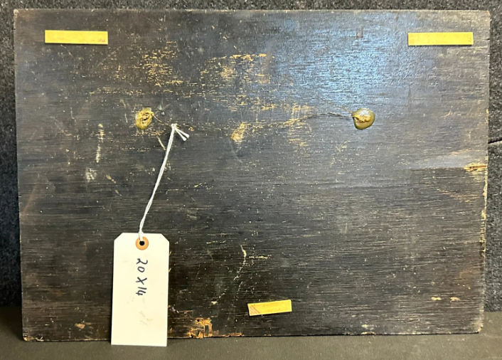 Cooks Goldblume Wood Lithograph Beer Evansville Indiana Sign