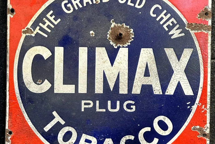 Climax Plug Tobacco SSP Sign