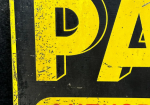 Acme Quality Paint DST Die Cut Hanging Sign