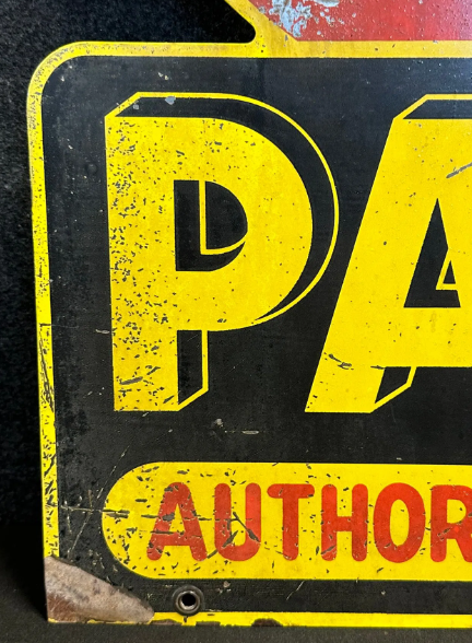 Acme Quality Paint DST Die Cut Hanging Sign