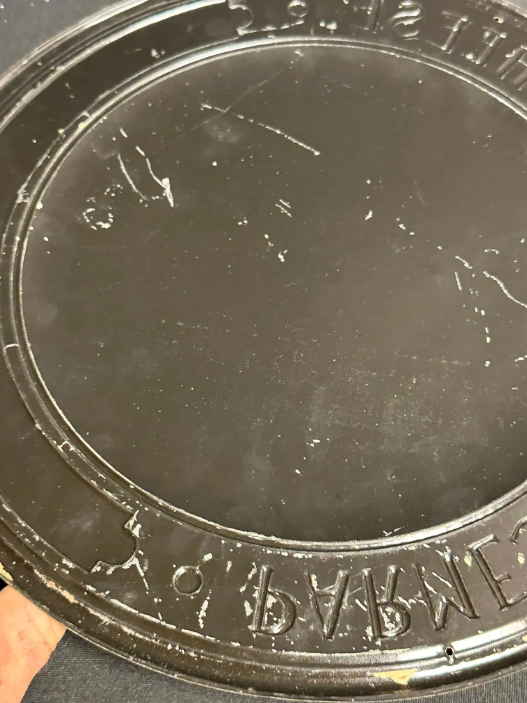 Parmesan Reggiano Cheese Pelagatti SST Embossed Sign