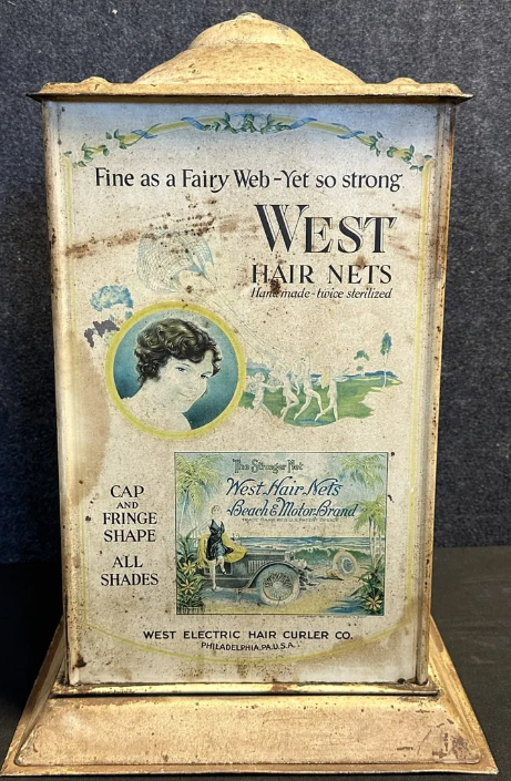 West Hair Nets Beach & Softex Shampoo SST Litho Revolving Display