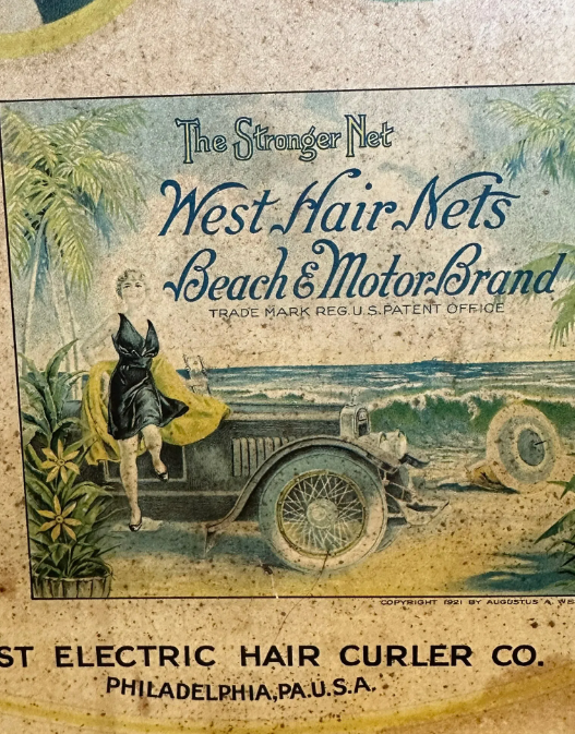 West Hair Nets Beach & Softex Shampoo SST Litho Revolving Display