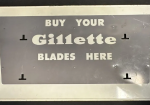Buy Gillette Blades DST Display Sign