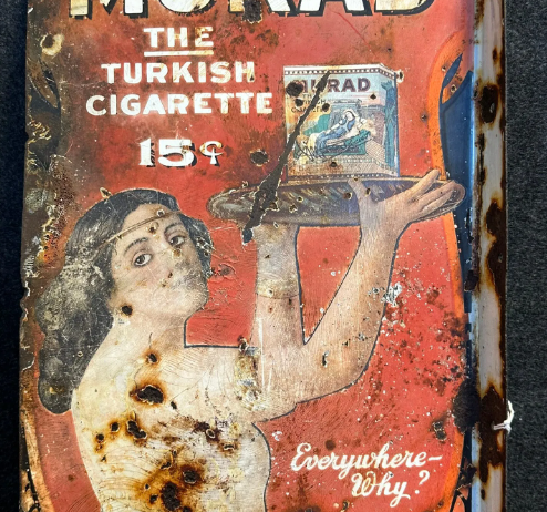 Murad Turkish Cigarette DSP Sign