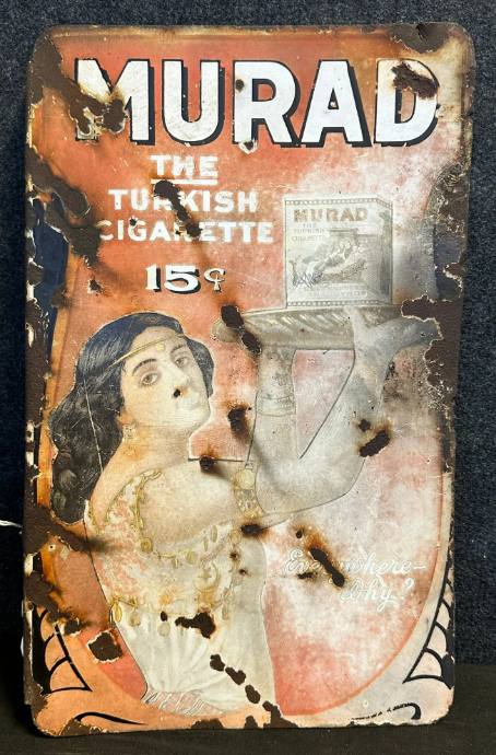 Murad Turkish Cigarette DSP Sign