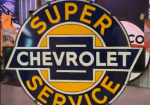 Chevrolet Super Service DSP Sign