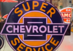 Chevrolet Super Service DSP Sign