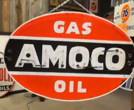 AMOCO Gas and Oil DSP Neon Sign