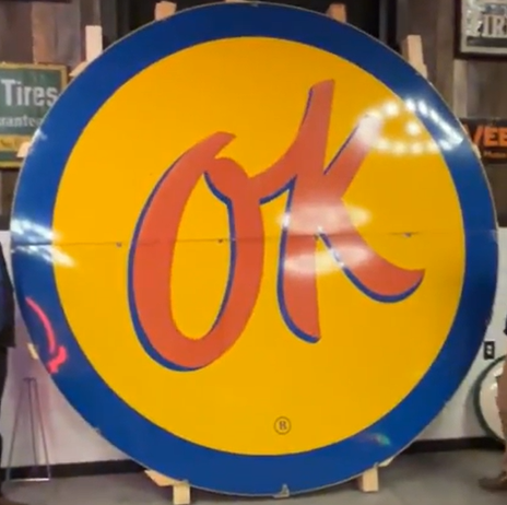 Chevrolet OK Used Card SSP 10 Foot Two-Piece Sign