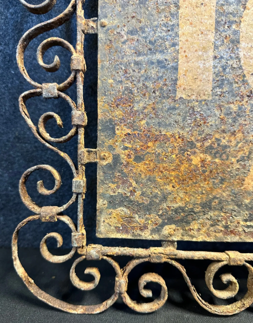 Double Sided Apartment To Let Sign with Wrought Iron Frame