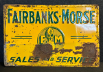 Fairbanks Morse 3 Foot Sales & Service SST Store Sign
