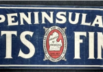 Peninsular Paint & Varnish Co Detroit Michigan Canvas Banner Sign