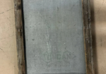 Bar Grill Wines & Liquors Hand Painted Advertising Wood Framed Restaurant Sign