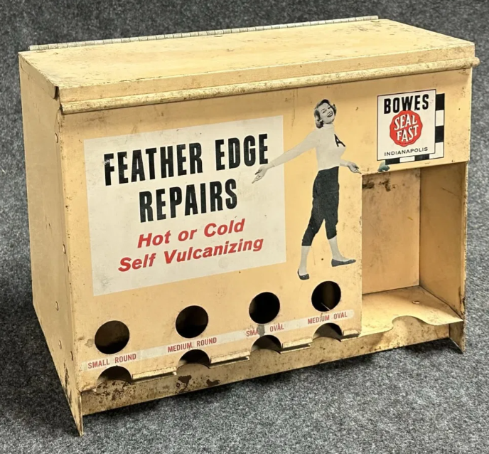 Bowes Seal Fast Feather Edge Repairs Gas Station Display Cabinet