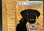 Peters True Blues Tin Over Cardboard New Old Stock Sign with Box