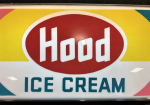 Hoods Ice Cream Plastic Light Up Sign