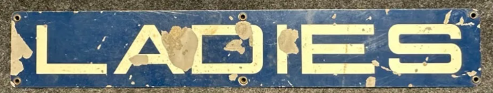 Ladies Rest Room SST Sign