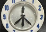Plastic Double Hands Clock Face