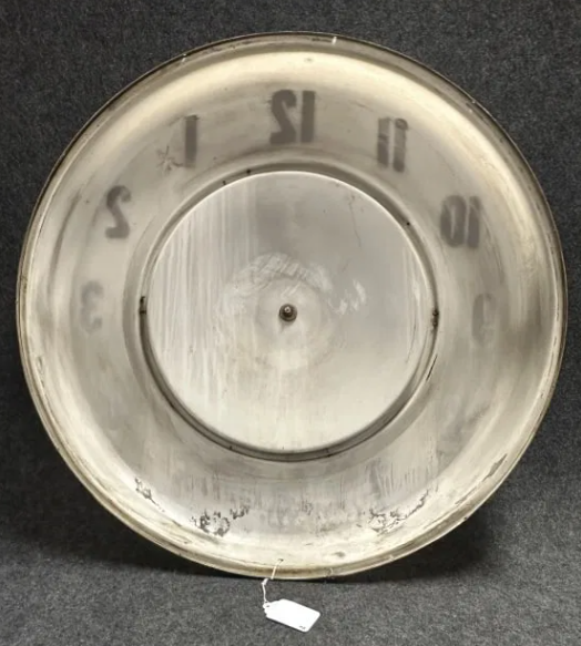 Plastic Double Hands Clock Face