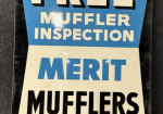 Free Muffler Inspection DST Merit Mufflers Sign