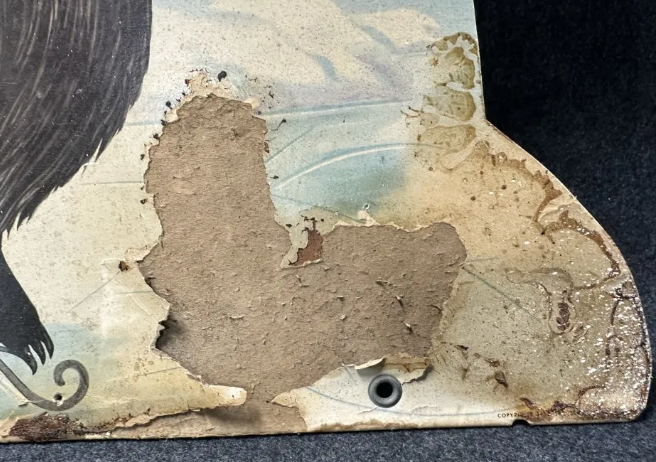 Texaco PT Anti-Freeze Cardboard Sign