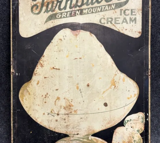 Turnbull’s Green Mountain Ice Cream DST Sign