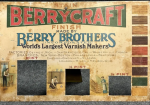 Berrycraft Berry Brothers SST Countertop Varnish Can Display Sign