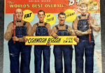 Oshkosh B’Gosh World’s Best Overall Cardboard Easel Back Sign