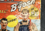 Oshkosh B’Gosh World’s Best Overall Cardboard Easel Back Sign