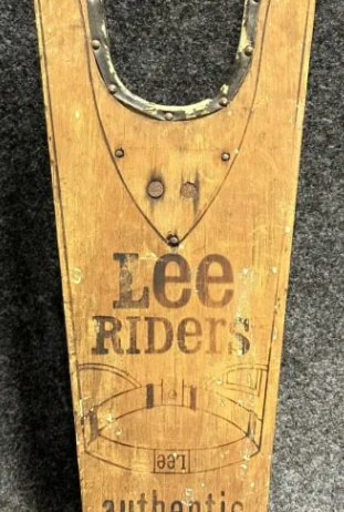 Lee Riders Authentic Western Pants Wood Boot Jack