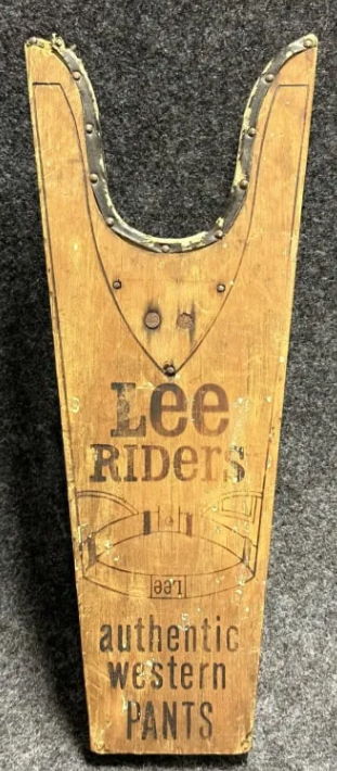 Lee Riders Authentic Western Pants Wood Boot Jack